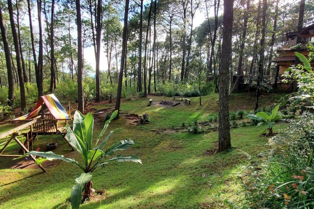 Cabana Rustica A 1Km De Cascada Mazamitla Kültér fotó