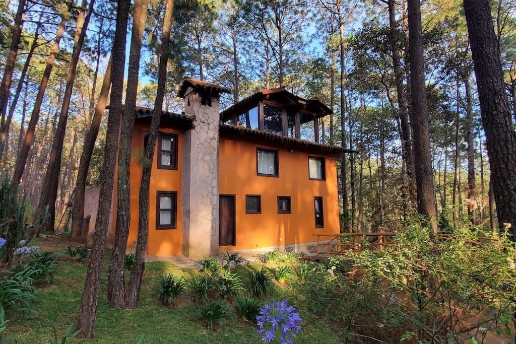 Cabana Rustica A 1Km De Cascada Mazamitla Kültér fotó