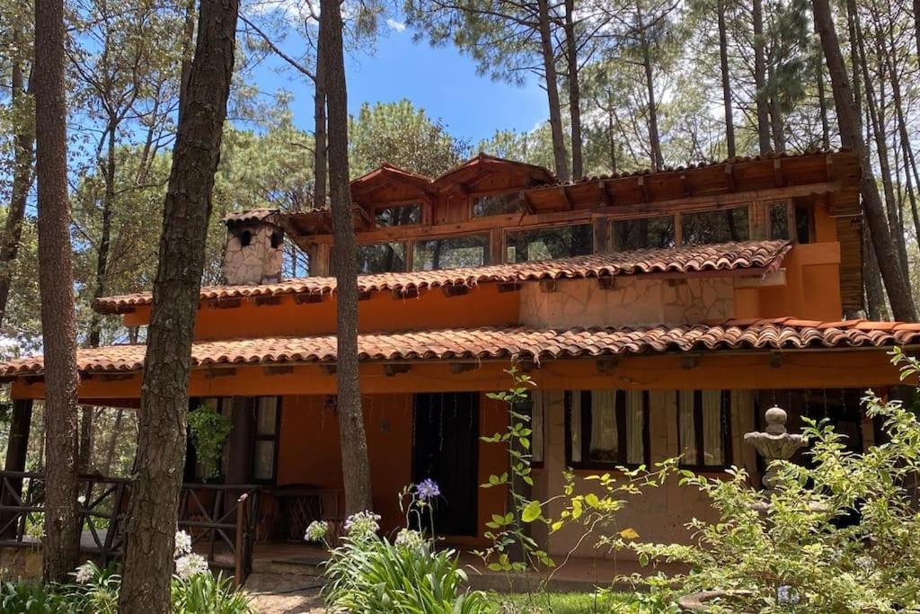 Cabana Rustica A 1Km De Cascada Mazamitla Kültér fotó