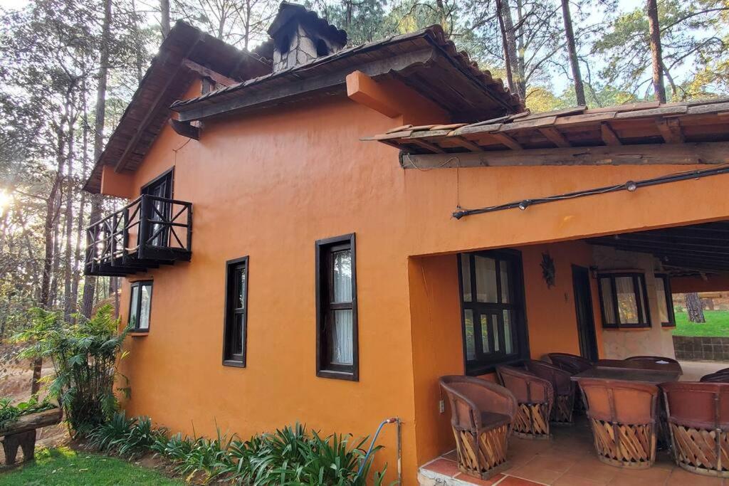 Cabana Rustica A 1Km De Cascada Mazamitla Kültér fotó