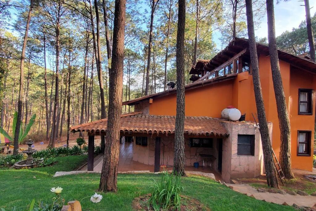 Cabana Rustica A 1Km De Cascada Mazamitla Kültér fotó
