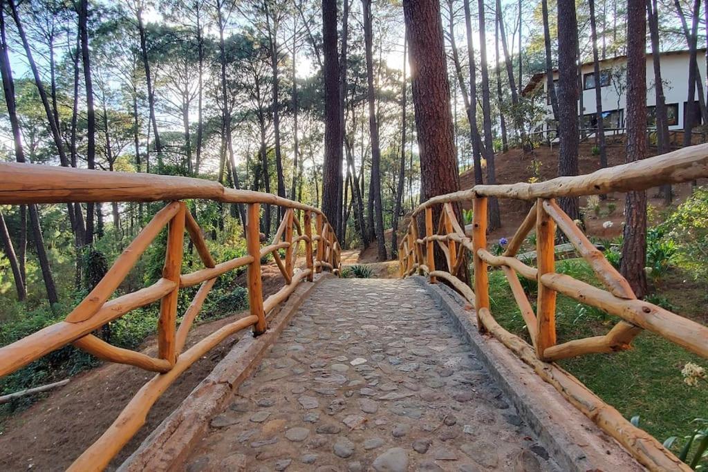 Cabana Rustica A 1Km De Cascada Mazamitla Kültér fotó